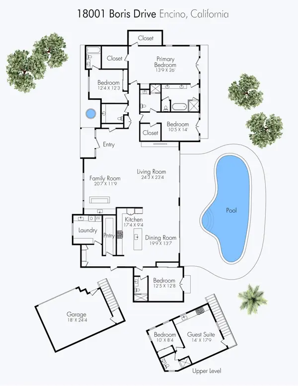 18001 Boris Drive, Encino, CA 91316