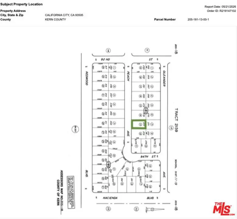 0 Peach Avenue, California City, CA 93505 - #1