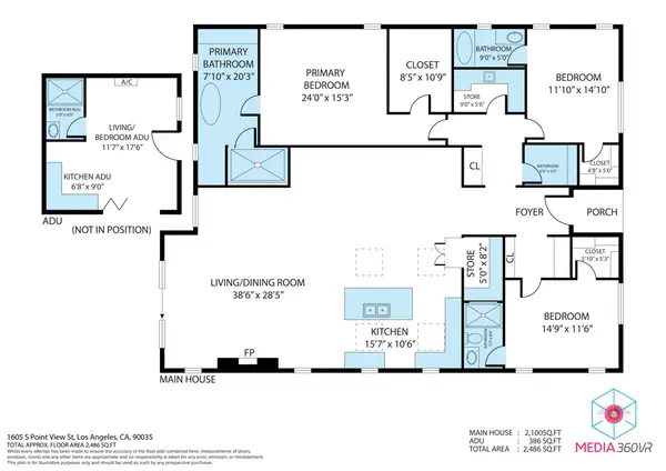 1605 S Point View Street, Los Angeles, CA 90035
