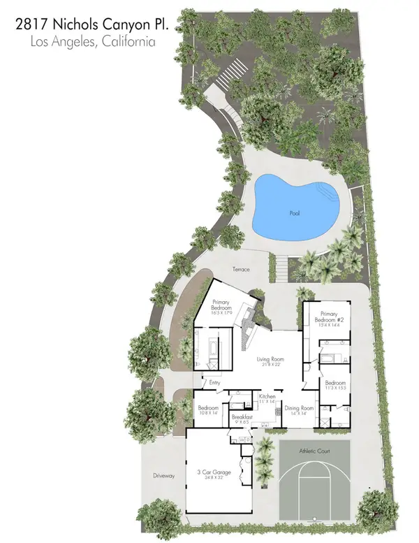 2817 Nichols Canyon Place, Los Angeles, CA 90046