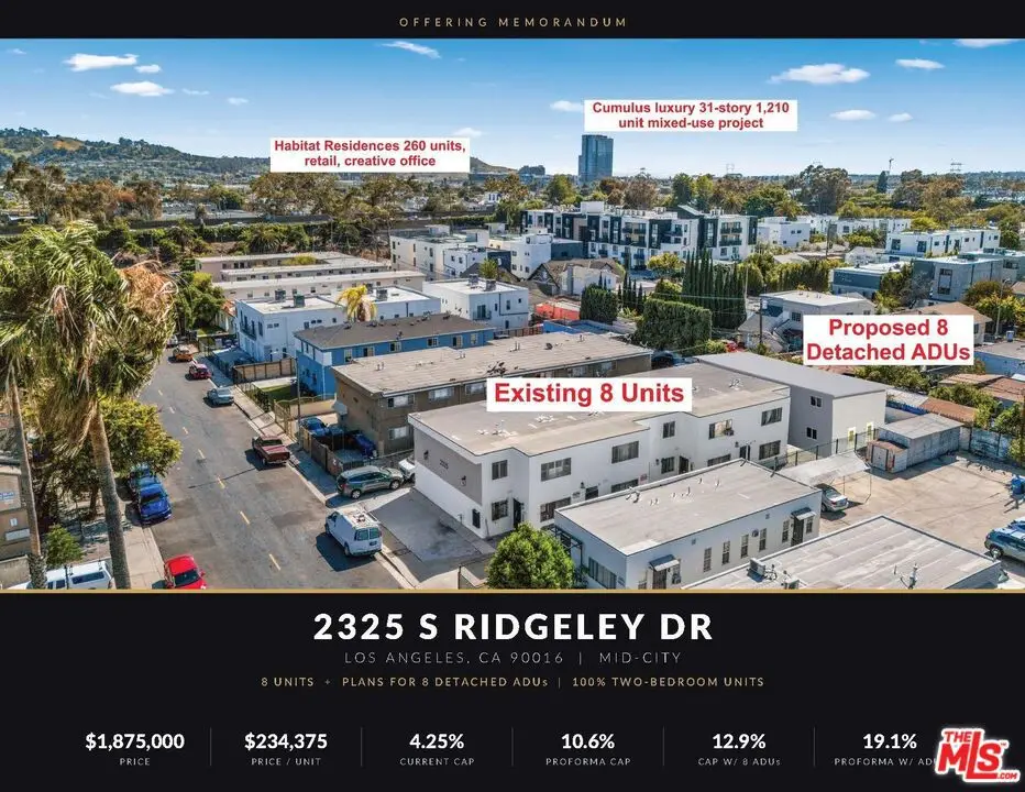 2325 S Ridgeley Drive, Los Angeles, CA 90016 - #1