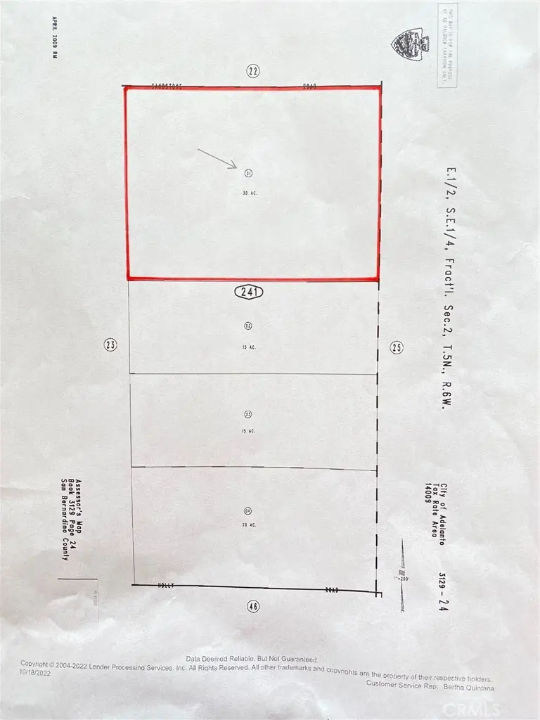 0 Cassia/ Richardson Road, Adelanto, CA 92301 - Image #2