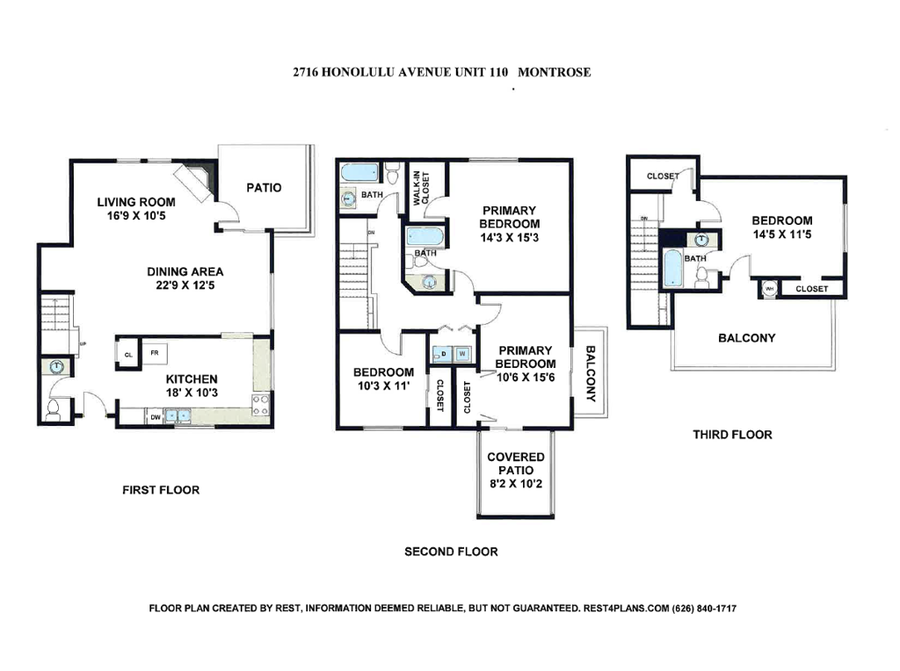 2716 Honolulu, Montrose, CA 91020 - #2