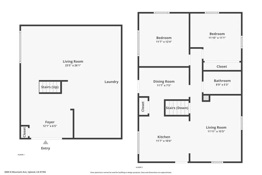 2800 N Mountain Avenue, Upland, CA 91784 - #2