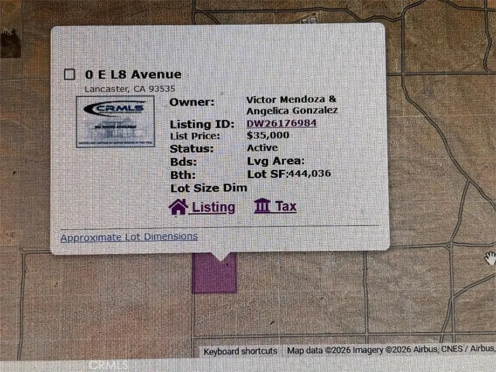 0 E L8 Avenue, Lancaster, CA 93535 - #1