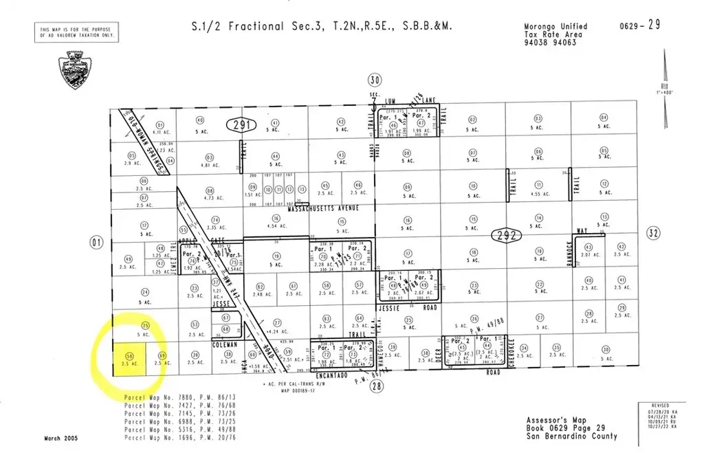 0 Escantado Rd, Landers, CA 92285 - #1