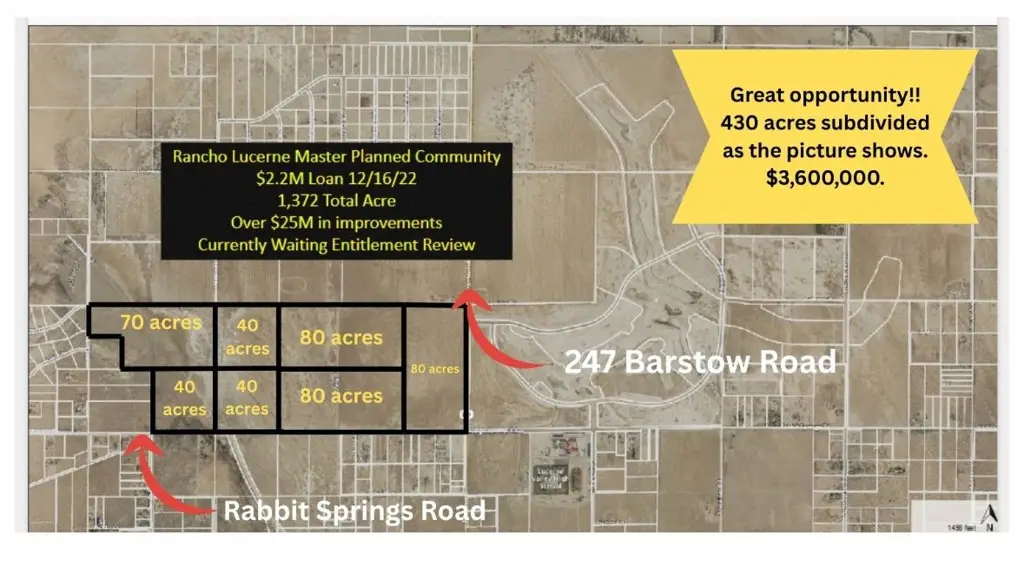 0 Rabbit Springs Road, Lucerne Valley, CA 92356 - Image #1