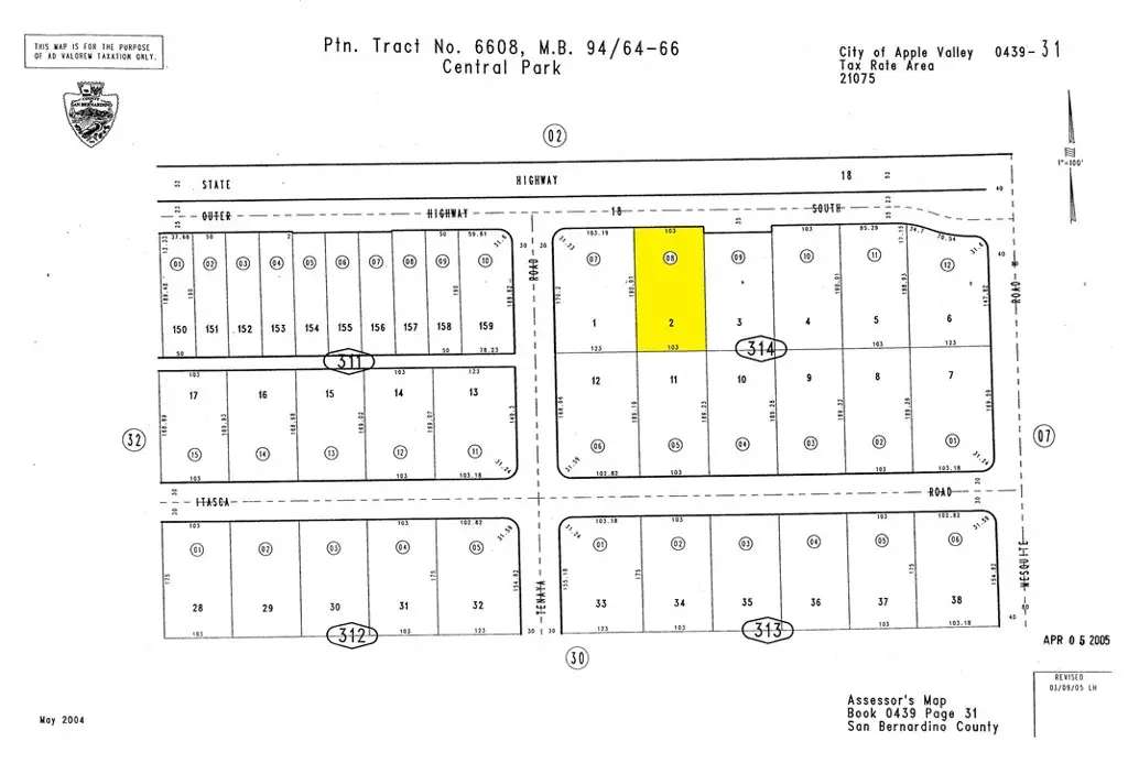 0 Outer Highway 18, Apple Valley, CA 92307 - Image #1