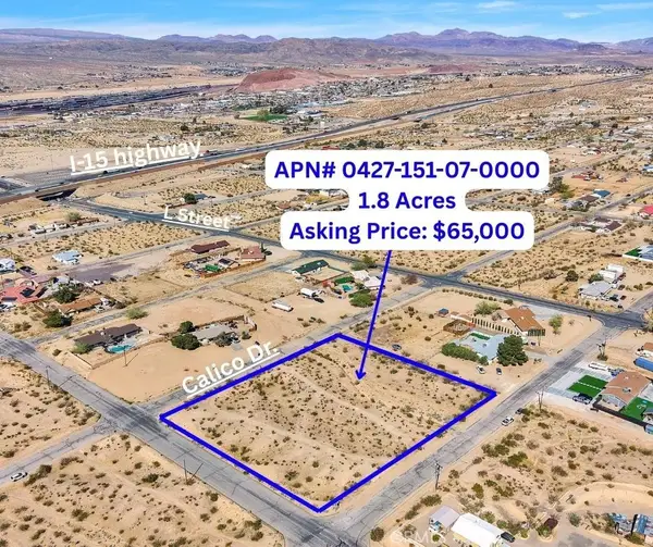 0 Calico Drive, Barstow, CA 92311