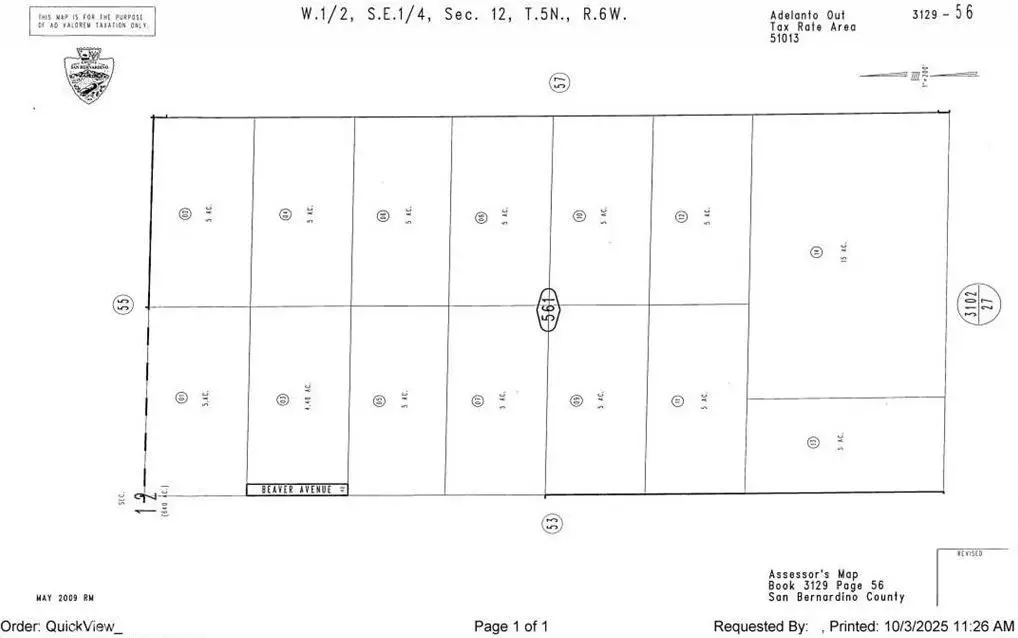 0 Cactus Rd, Adelanto, CA 92301 - #1