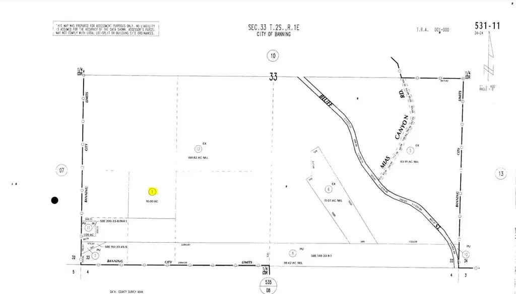 0 Bluff Street, Banning, CA 92220 - #1
