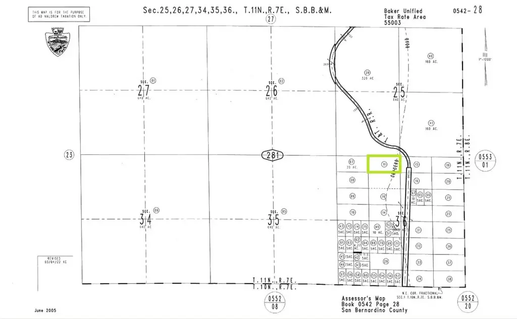 54228111 Crucero Road, Newberry Springs Baker, CA 92309 - #1