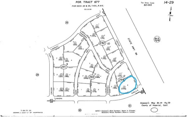 1991 Service, Thermal, CA 92274