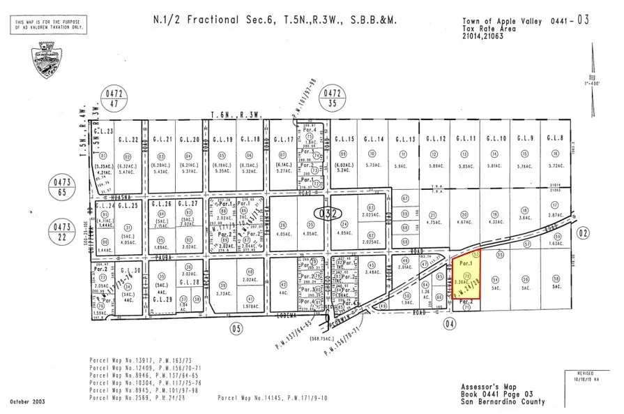 0 Corwin Road, Apple Valley, CA 92307 - #1