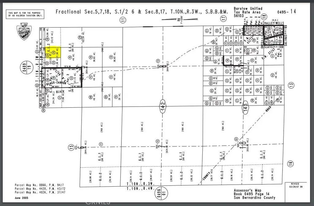 0 Holstead Parcel #0495-142-35 Road, Hinkley, CA 92347 - #1