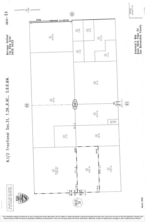 0 Mesquite Springs Road, 29 Palms, CA 92277