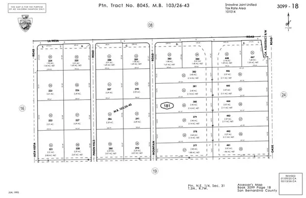 0 La Mesa, Pinon Hills, CA 92372