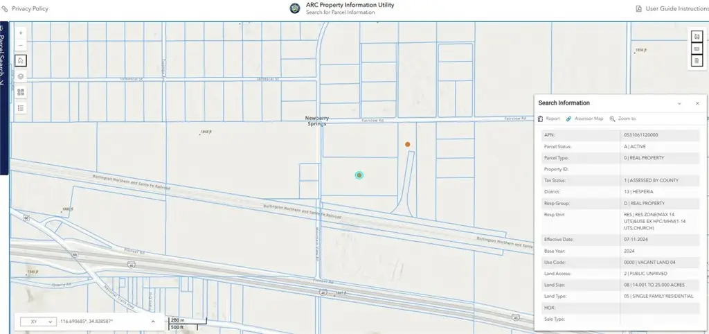 0 Mountain View Road, Newberry Springs, CA 92365 - #1