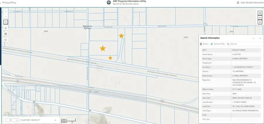 0 Mountain View Road, Newberry Springs, CA 92365 - #2