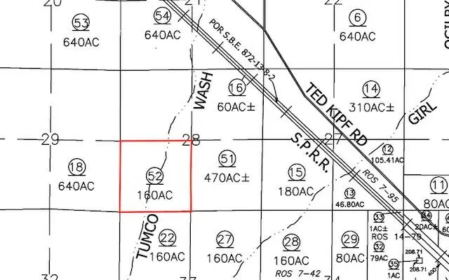 52 050-120-052-000 Off Side Winder Rd. And Ogilby Rd, East Imperial, CA 92383 - #1