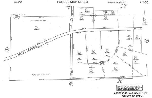 0 277-061-01-00-6 N Colombia Road, California City, CA 93505