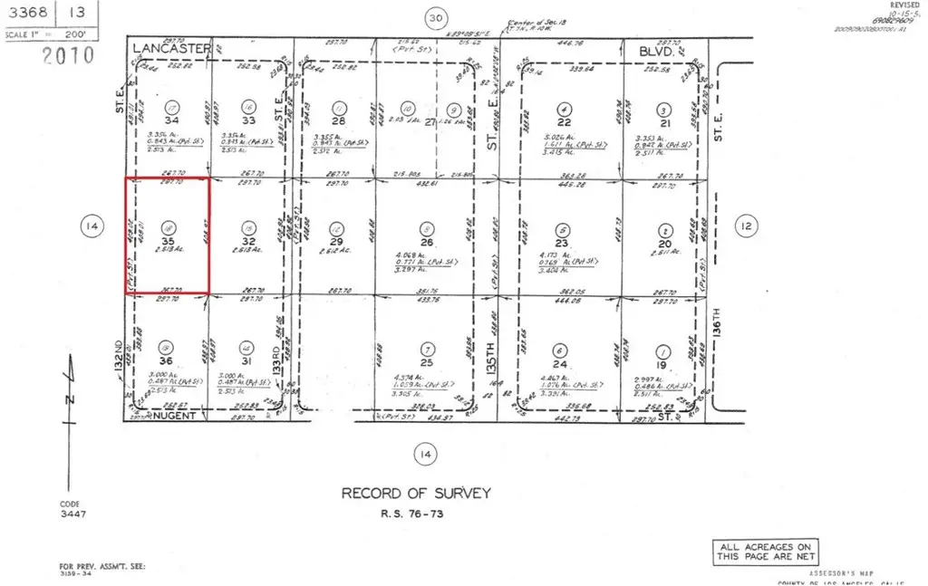 0 E 132nd St E, Lancaster, CA 93535 - Image #1