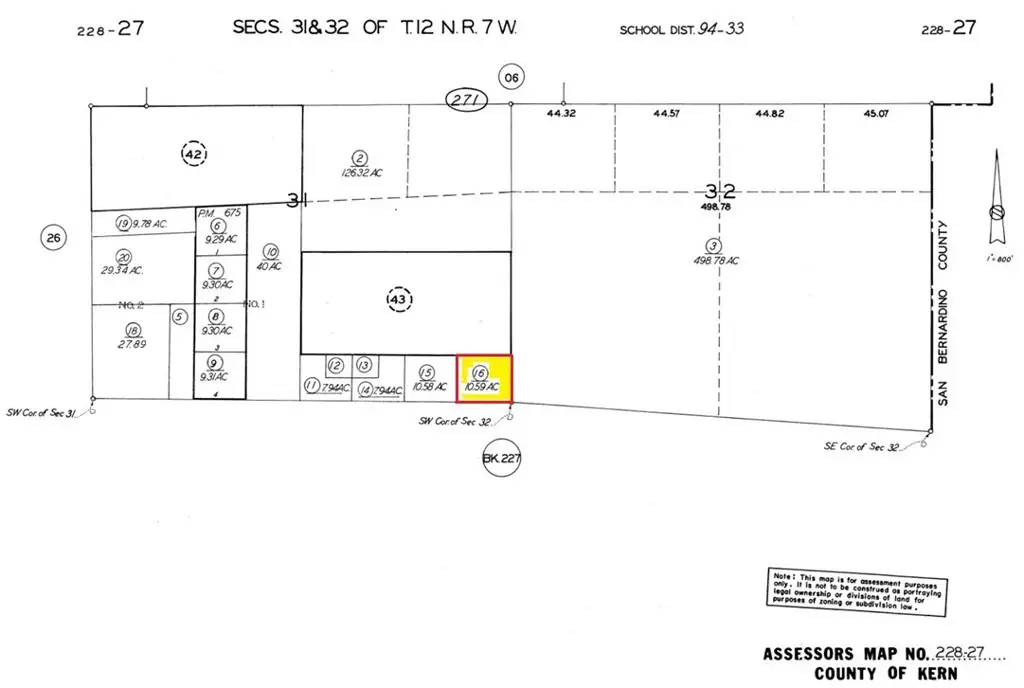 0 Rosewood, Boron, CA 93516 - Image #1