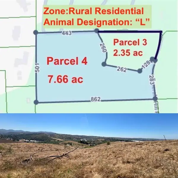 Parcel 3 & 4 Emerald Hill Road, Bonsall, CA 92003