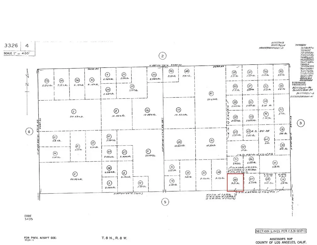 0 Vac/vic Avenue B8/250 Ste, Hi Vista, CA 93535 - Image #1