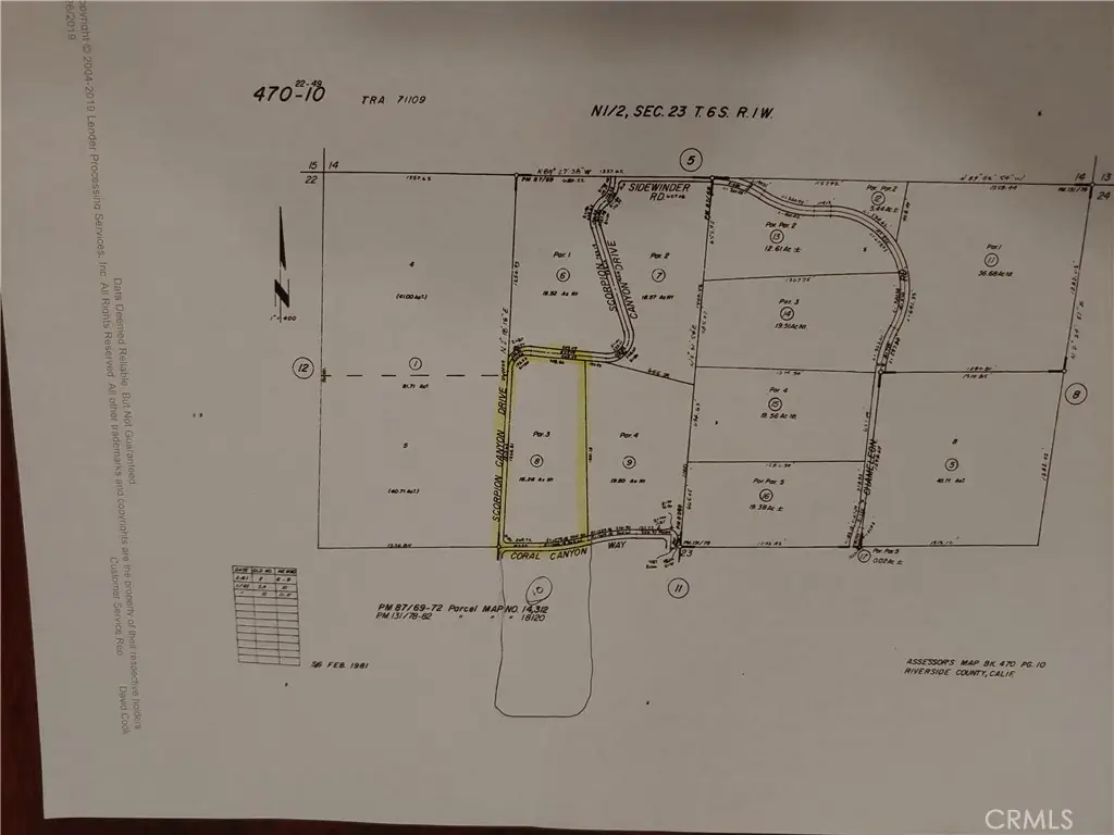 0 Lot 6 Scorpion Canyon Rd, Hemet, CA 92545 - #1