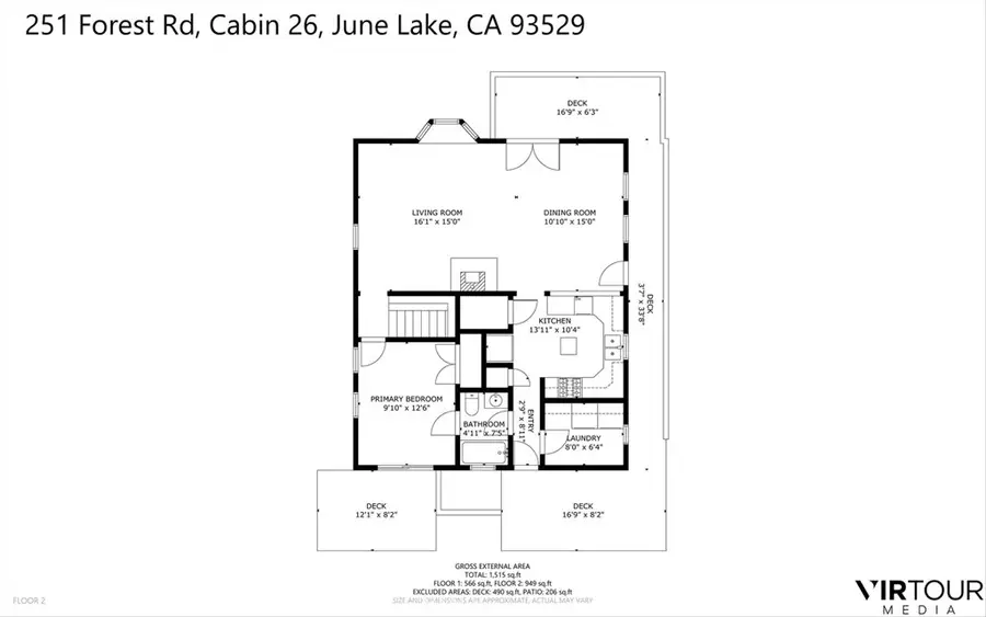 251 Forest Road, June Lake, CA 93529 - #3
