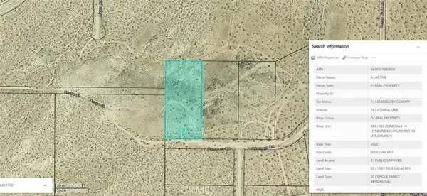 60718 Summers, Landers, CA 92285