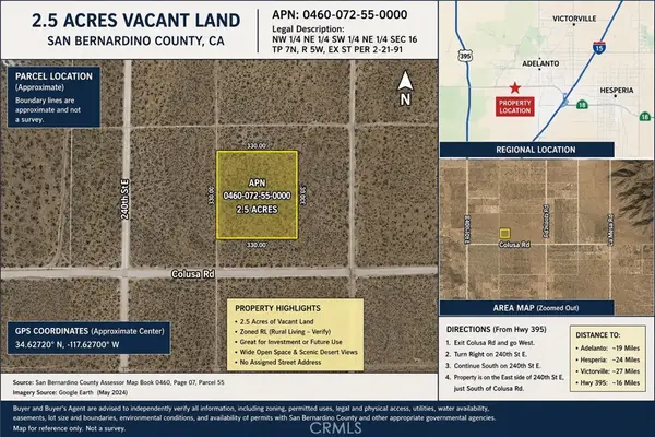 0 0, Adelanto, CA 92301