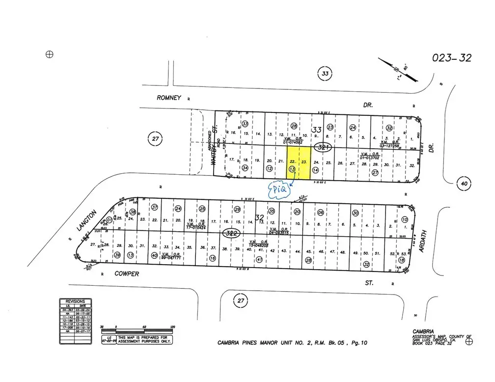 0 Langton Street, Cambria, CA 93428 - #1