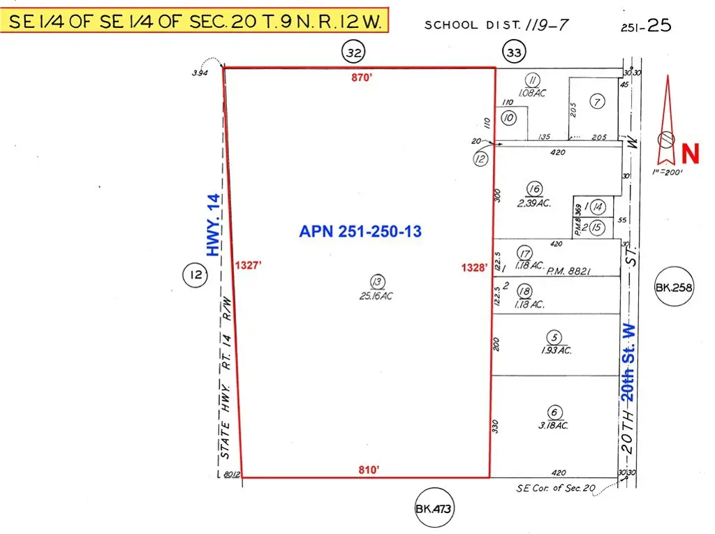 14 20 Street West & Marie Avenue, Rosamond, CA 93560 - #1