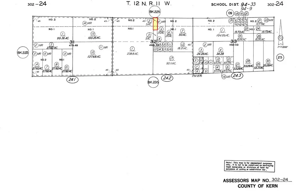 36 Street North Of Rosewood Blvd East Hwy. 58, East Kern, CA 93505 - #1