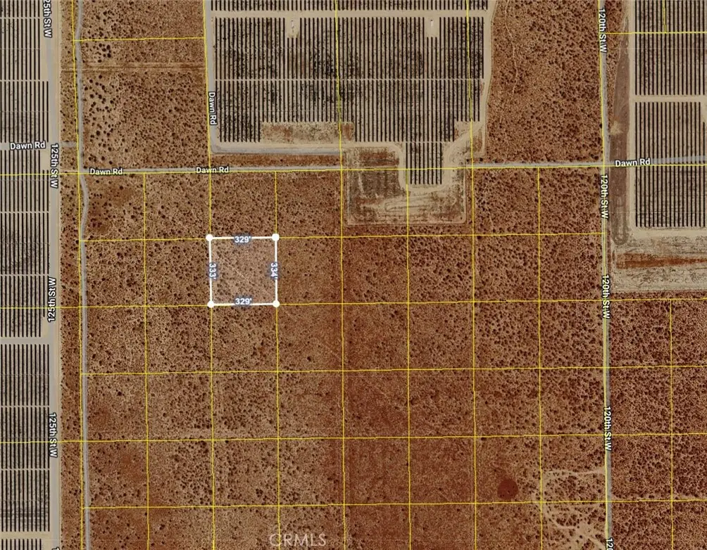 0 South Of Dawn Rd, East Of 125th St W Road, Rosamond, CA 93560 - #1