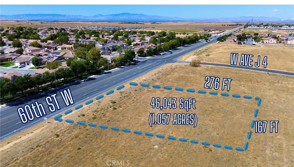 0 W Vac/ Vic Sec 60th St W & W Avenue J 4, Lancaster, CA 93536 - #1