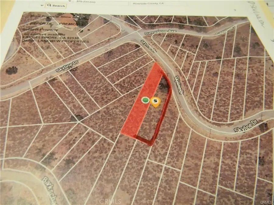 0 Skyline Dr, Lake Elsinore, CA 92530 - #3