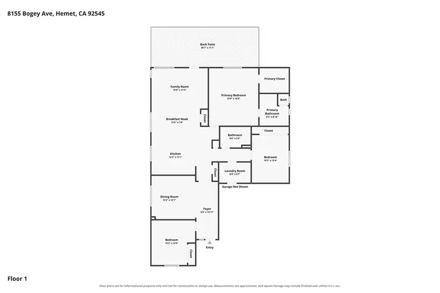 8155 Bogey Avenue, Hemet, CA 92545 - #3