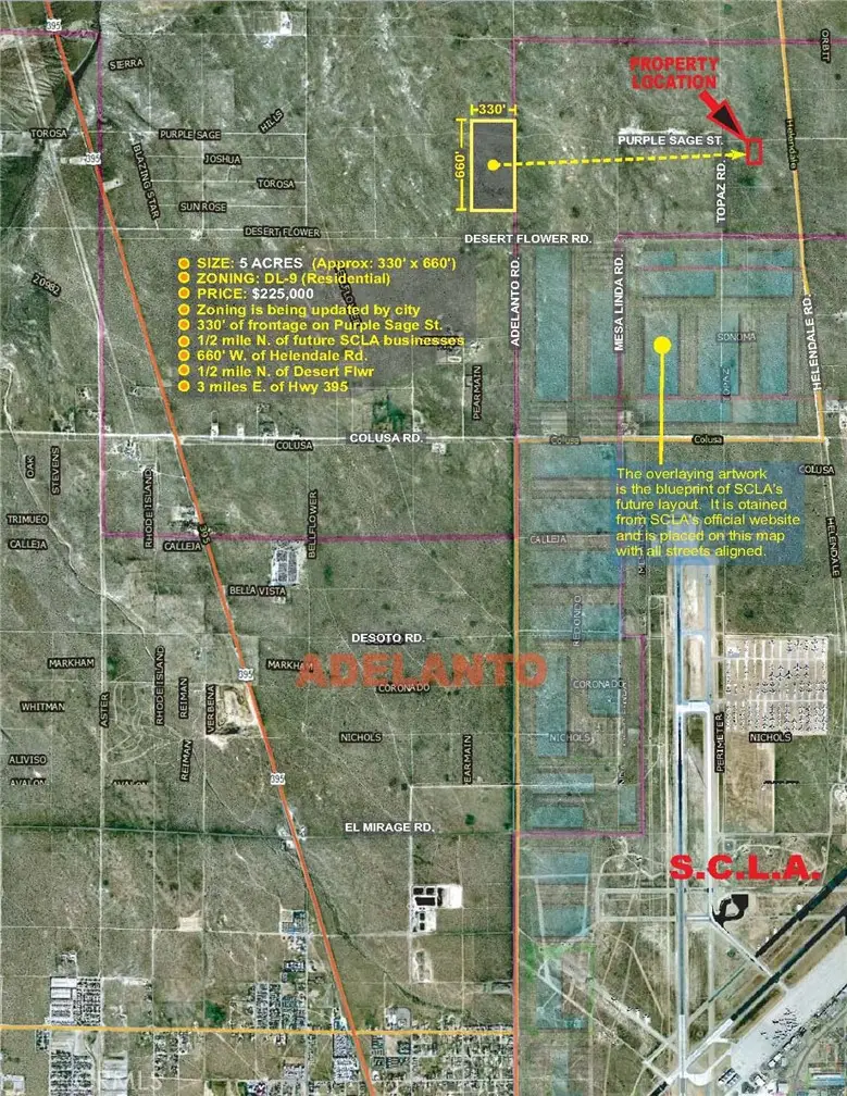 0 Helendale Rd. & Purple Sage Avenue, Adelanto, CA 92301 - #1
