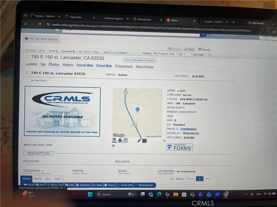190 E 190 St, Lancaster, CA 93535 - #2
