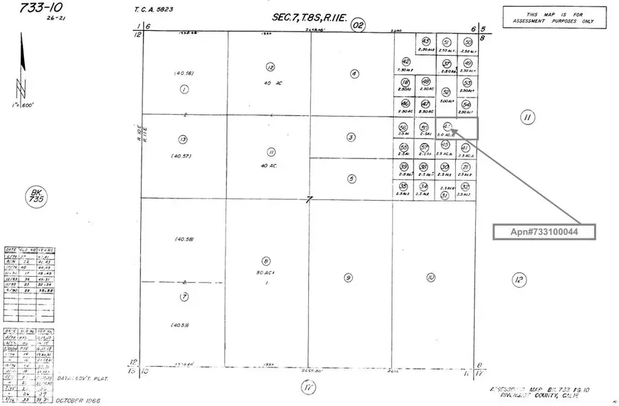 Vacant Land 5 Acres Apn#733100044, North Shore, CA 92254 - Image #3