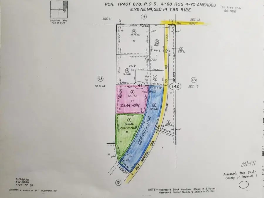 15 .46 Ac Hot Mineral Spa Road, Niland, CA 92257 - Image #2