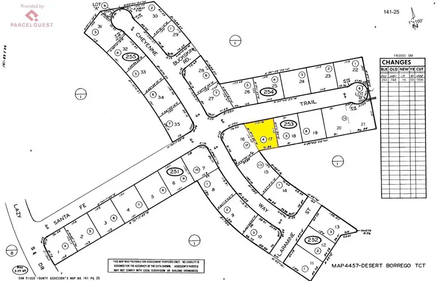0 Santa Fe Trail Trail, Borrego Springs, CA 92004 - #3