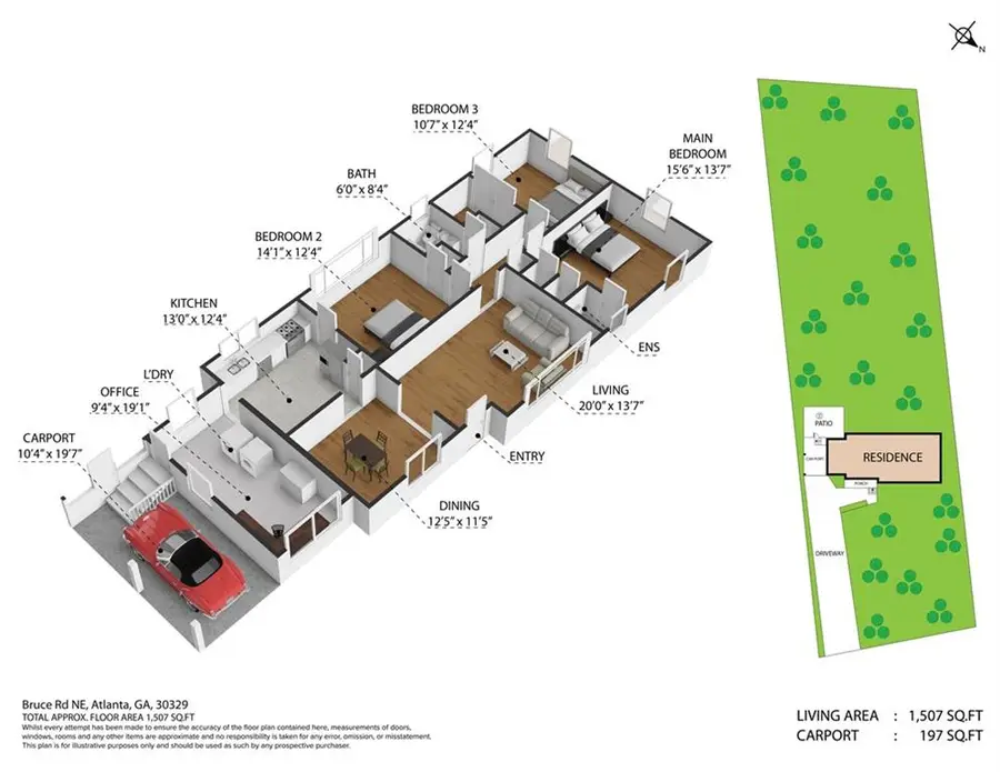 1838 Bruce Road Ne, Atlanta, GA 30329 - Image #2