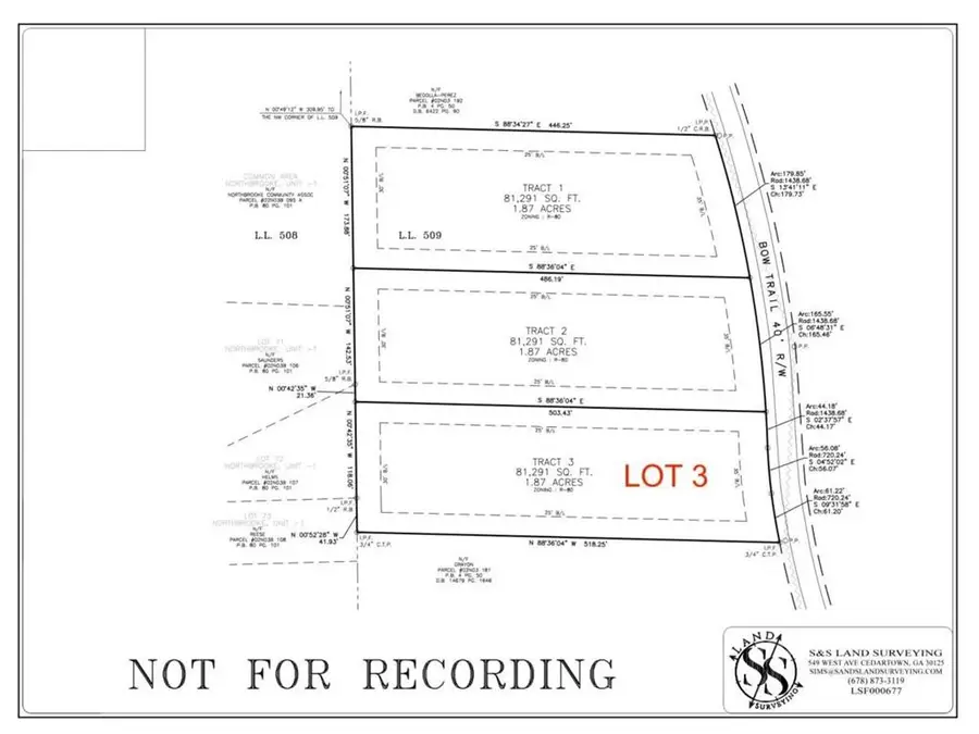 LOT 3 Bow Trail, Woodstock, GA 30188 - #3