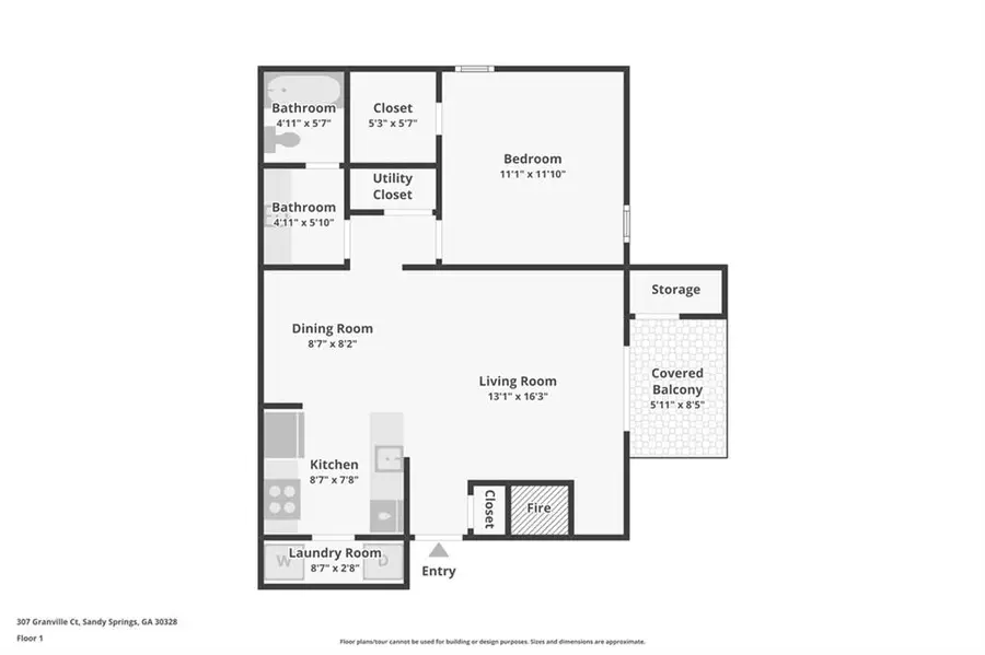 307 Granville Court #307, Atlanta, GA 30328 - #3