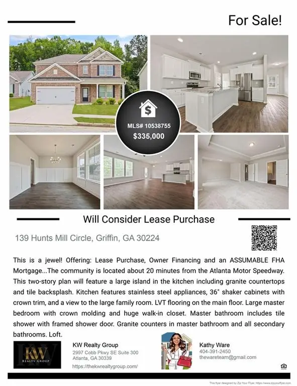 139 Hunts Mill Circle, Griffin, GA 30224 - #1