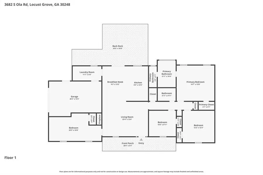 3682 S Ola Road, Locust Grove, GA 30248 - #2